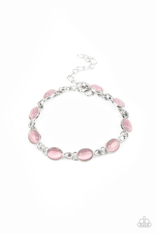 Paparazzi Bracelets - Blissfully Beaming - Pink
