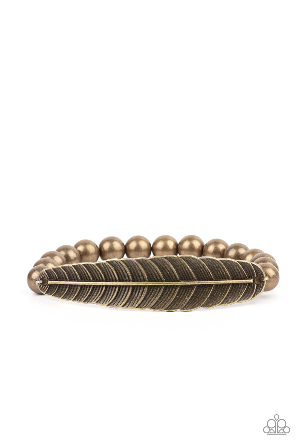 Paparazzi Bracelets - Featherlight Fashion - Brass