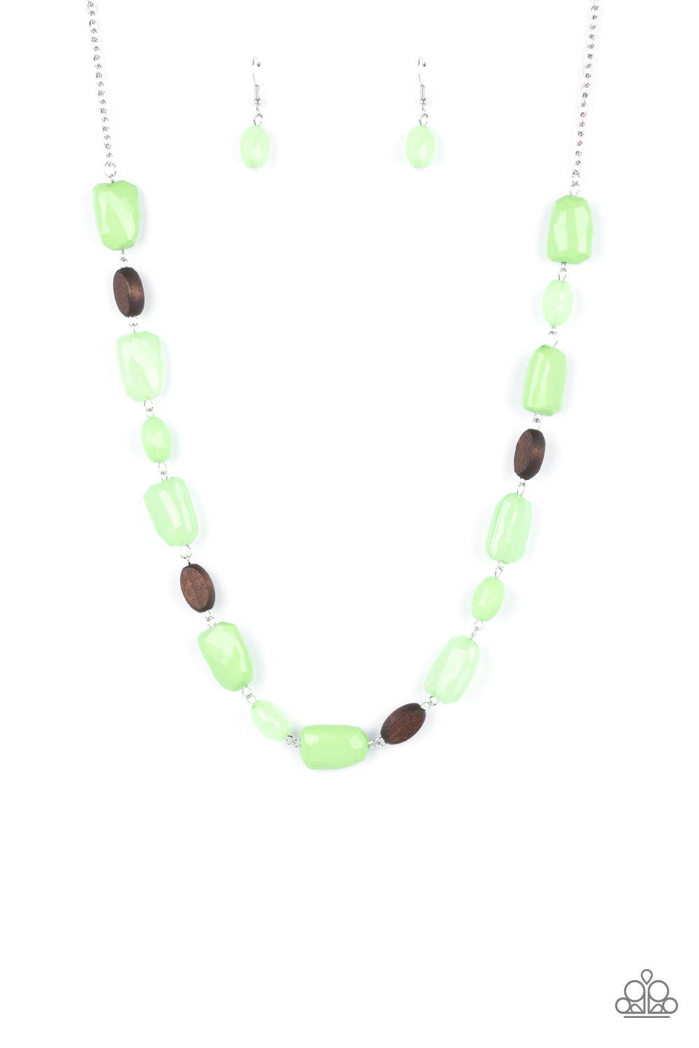 Paparazzi Necklaces - Meadow Escape - Green