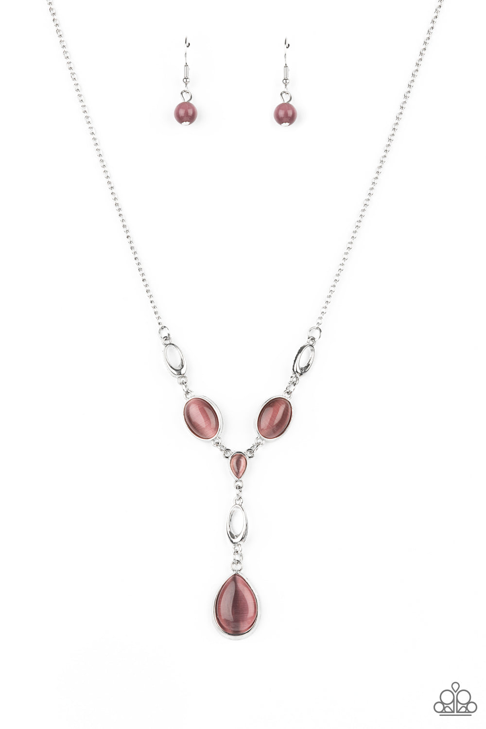 Paparazzi Necklaces - Ritzy Refinement - Purple