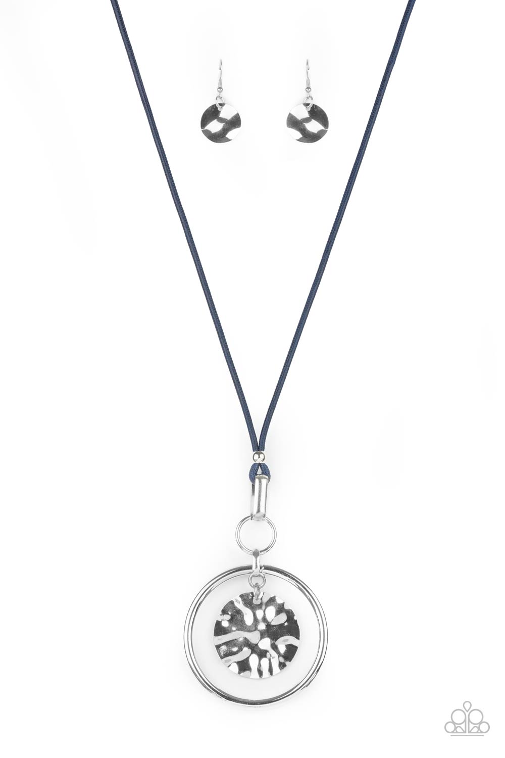 Paparazzi Necklaces - Cord-inated Effort - Blue