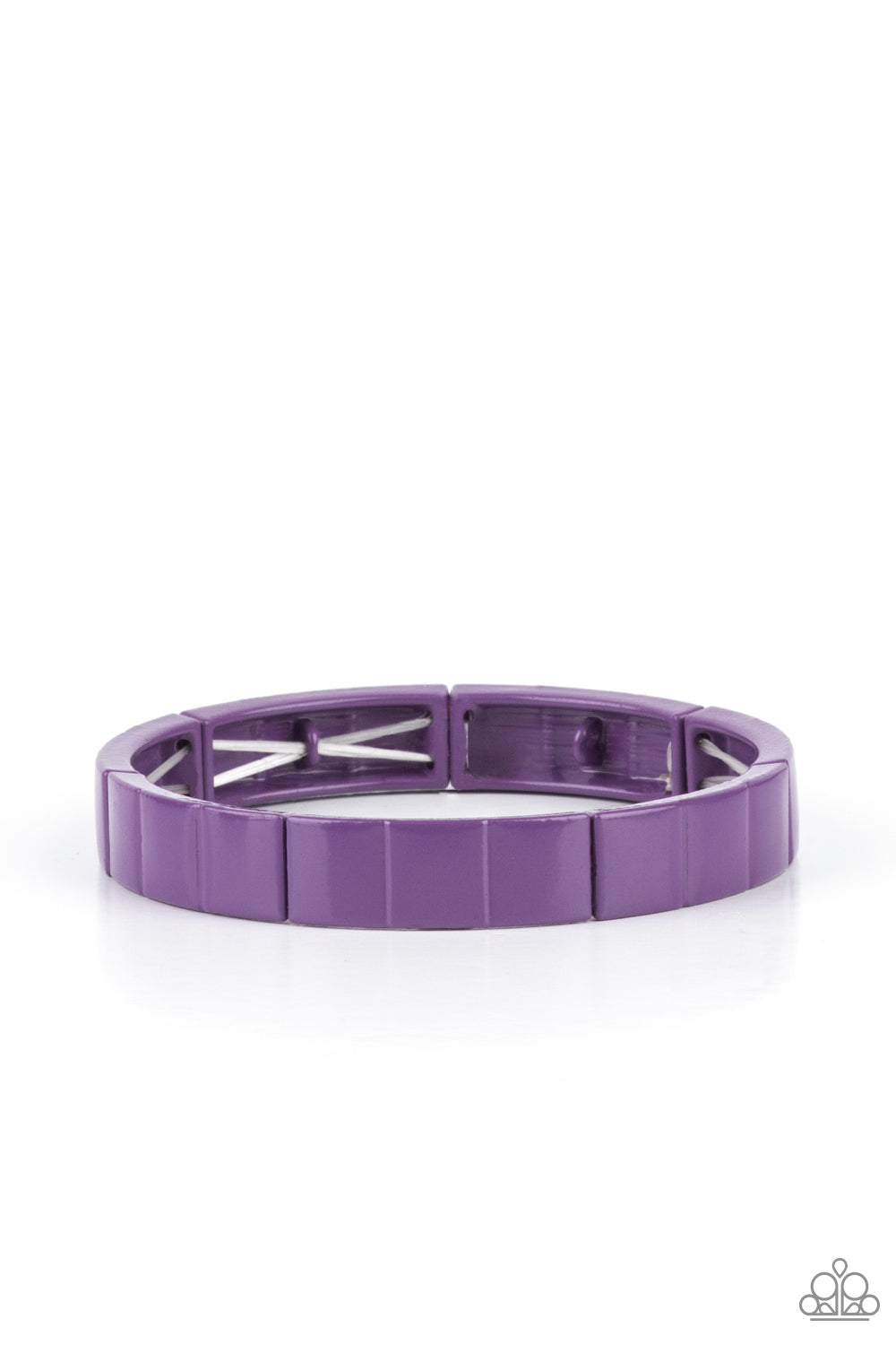 Paparazzi Bracelets - Material Movement - Purple