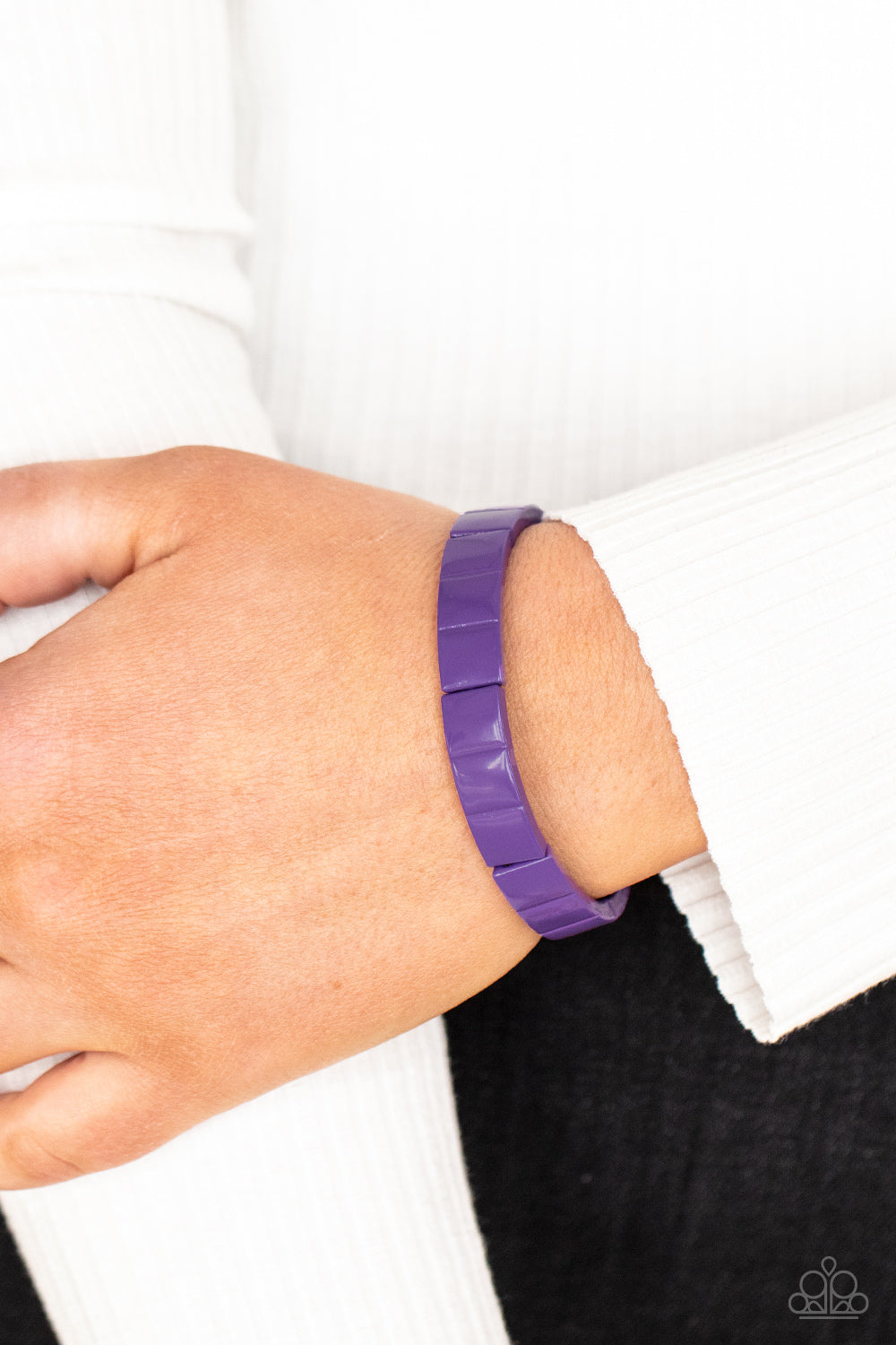 Paparazzi Bracelets - Material Movement - Purple