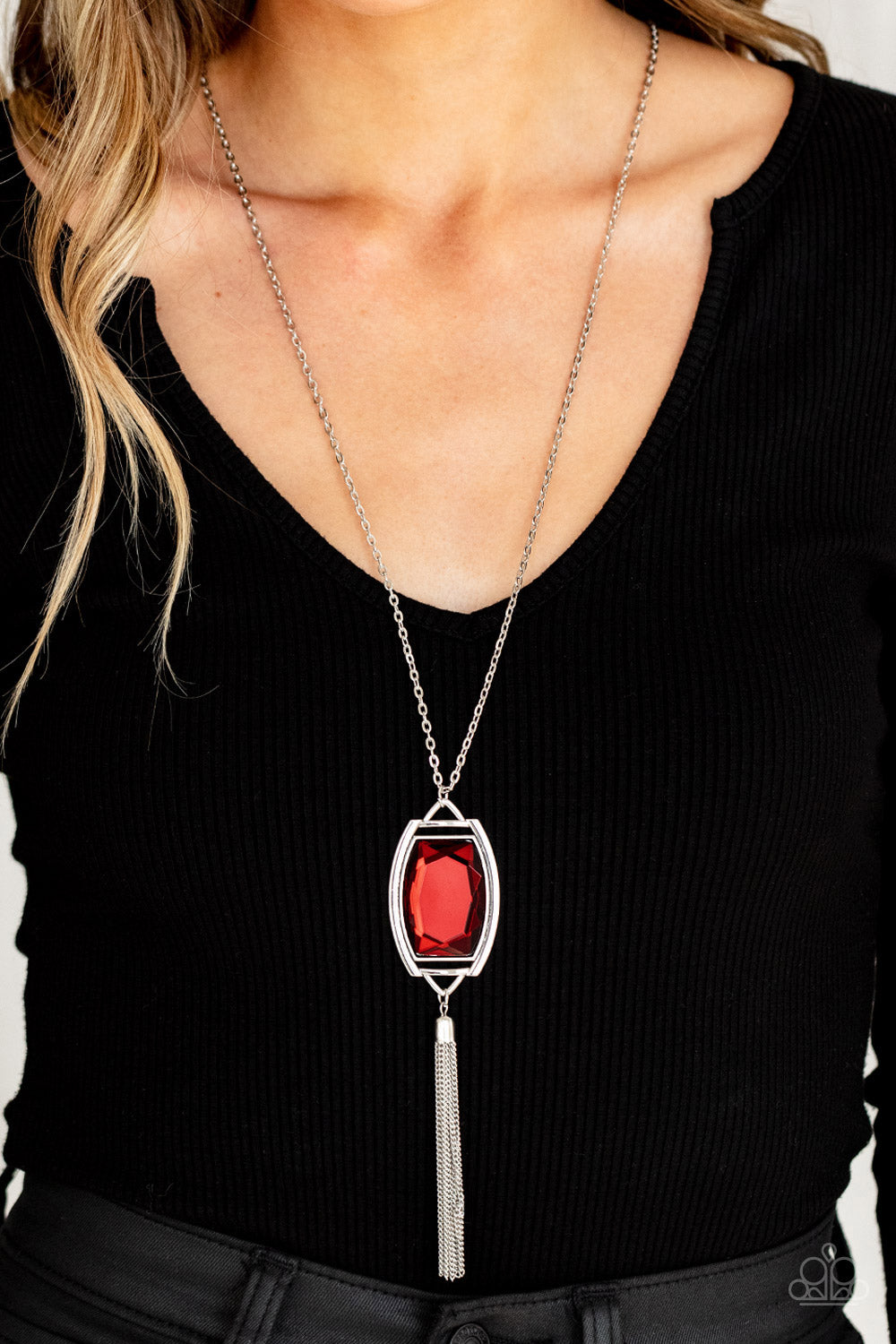 Paparazzi Necklaces - Timeless Talisman - Red