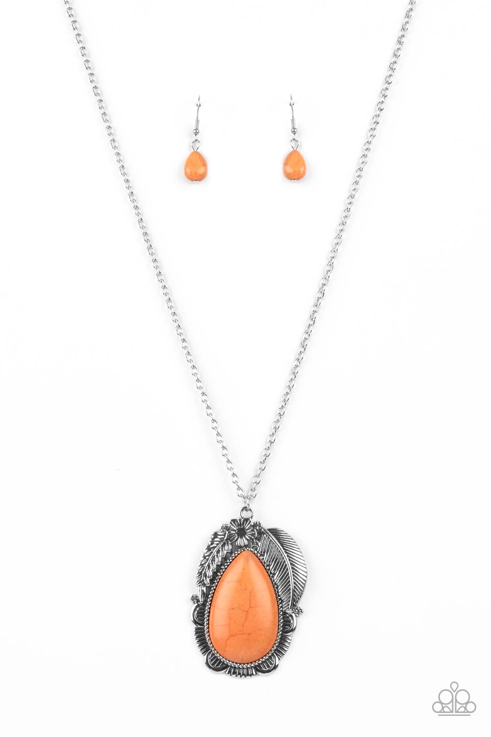 Paparazzi Necklaces - Tropical Mirage - Orange
