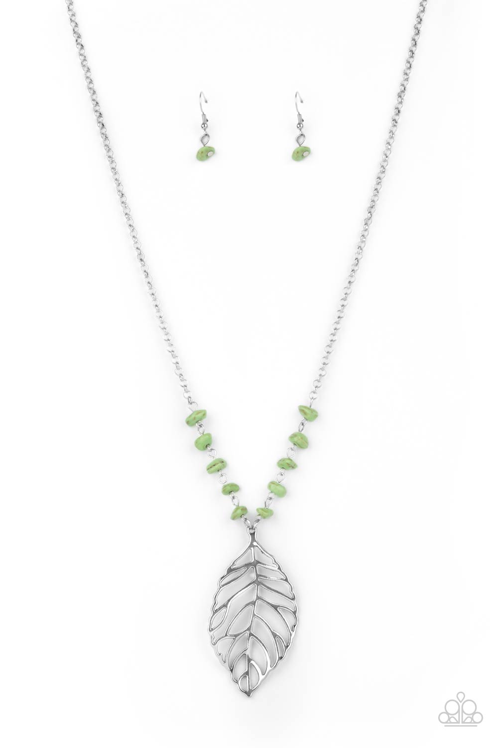 Paparazzi Necklaces - Roaming the Riverwalk - Green