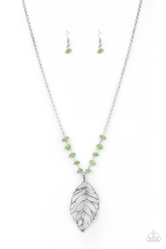 Paparazzi Necklaces - Roaming the Riverwalk - Green