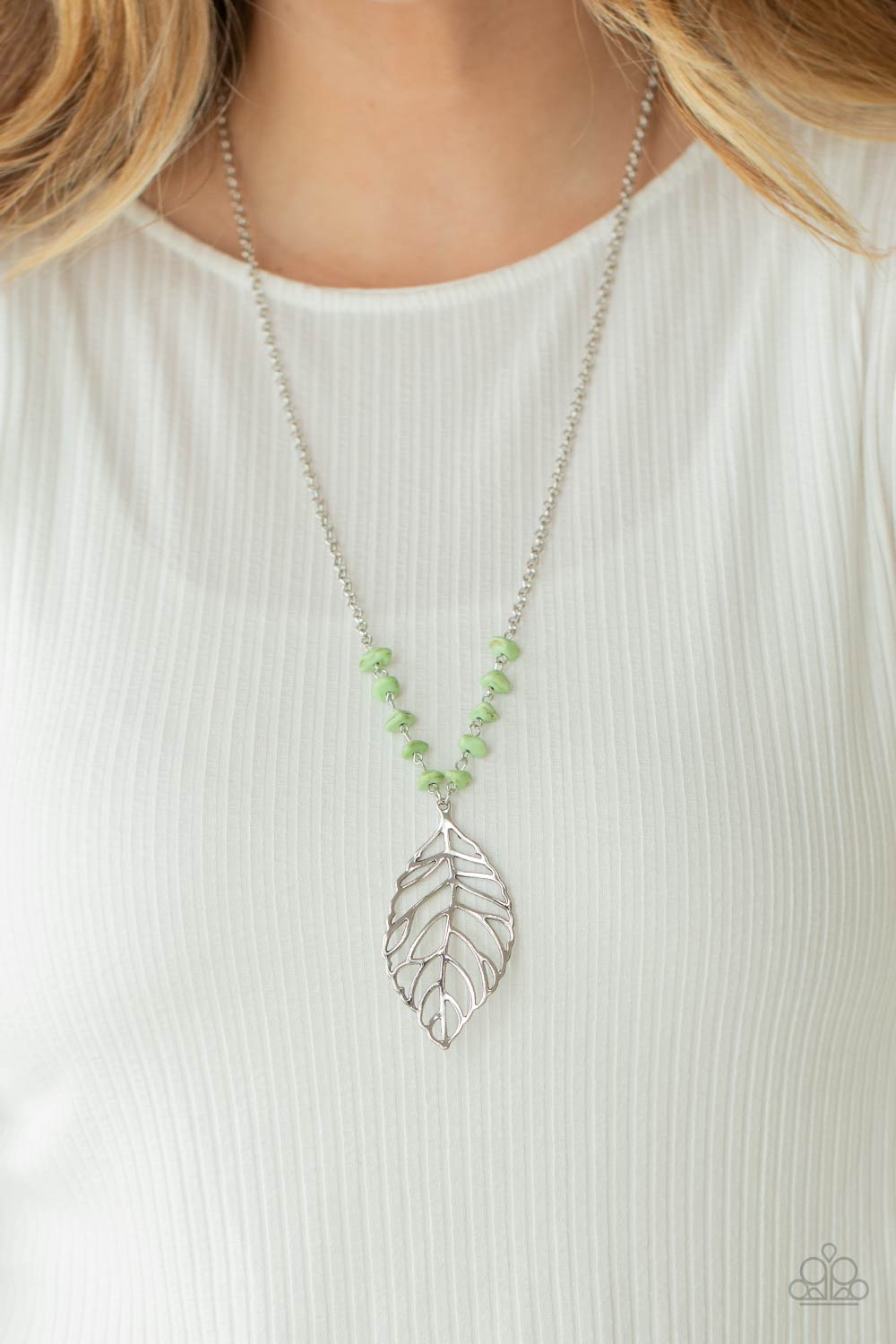 Paparazzi Necklaces - Roaming the Riverwalk - Green