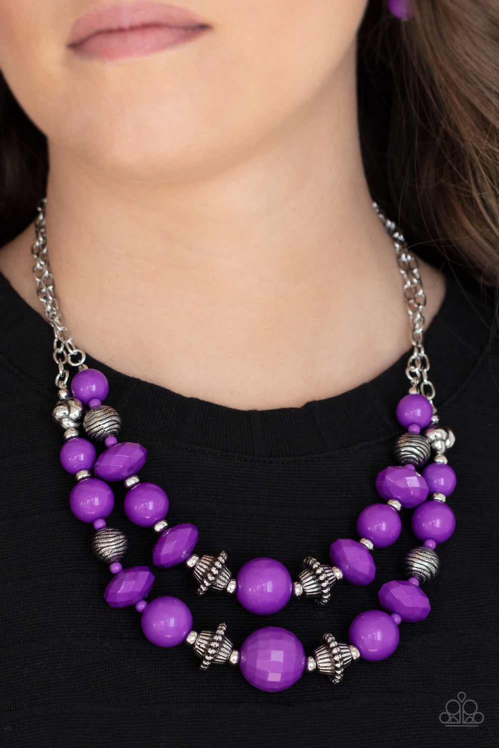 Paparazzi Necklaces - Upscale Chic - Purple