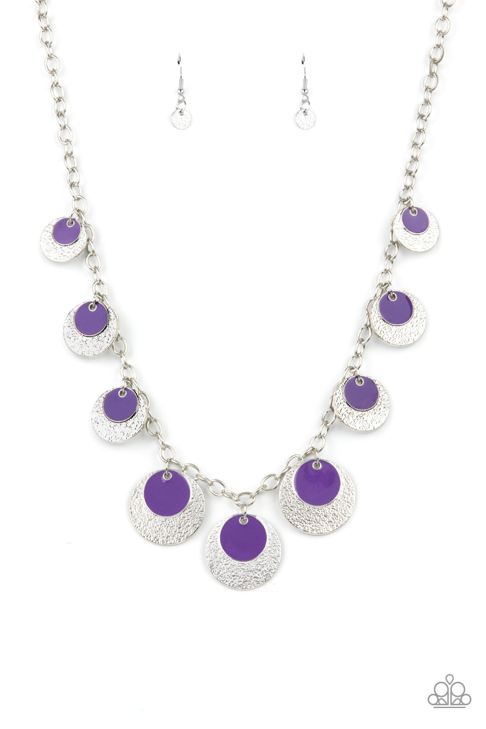 Paparazzi Necklaces - The Cosmos Are Calling - Purple