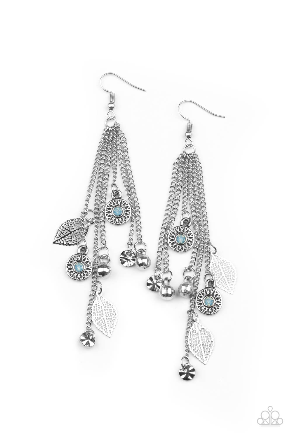 Paparazzi Earrings - A Natural Charmer - Blue