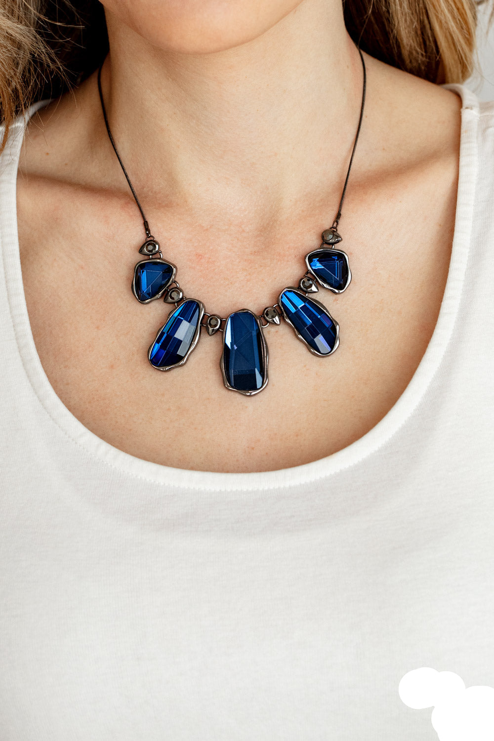 Paparazzi Necklaces - Cosmic Cocktail - Blue