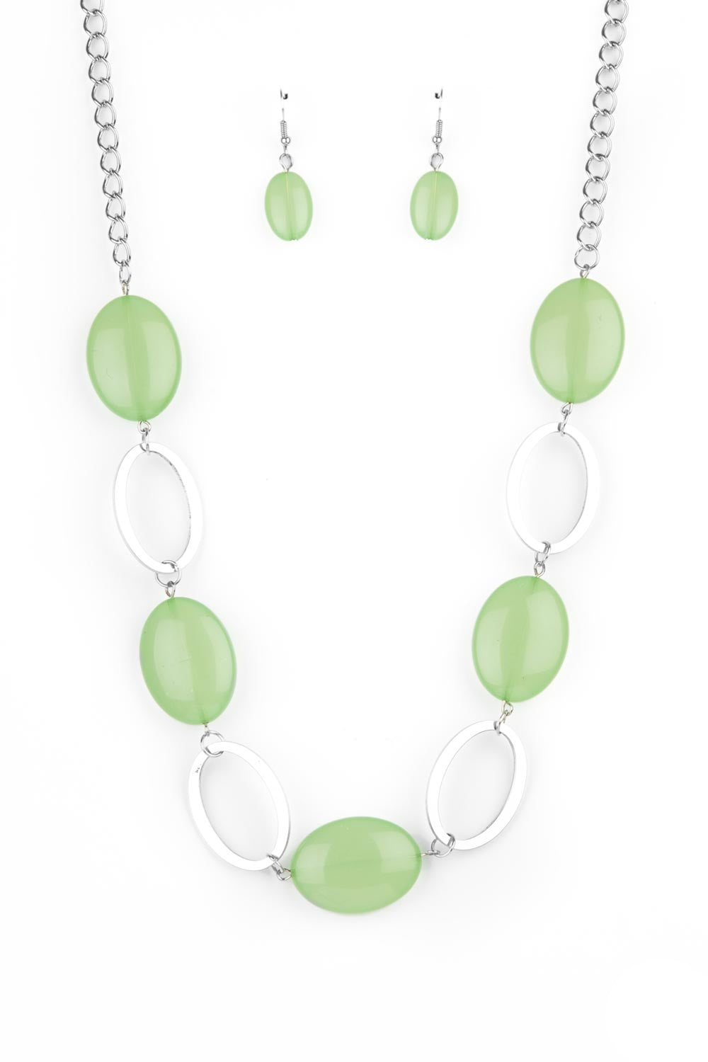 Paparazzi Necklaces - Beachside Boardwalk - Green