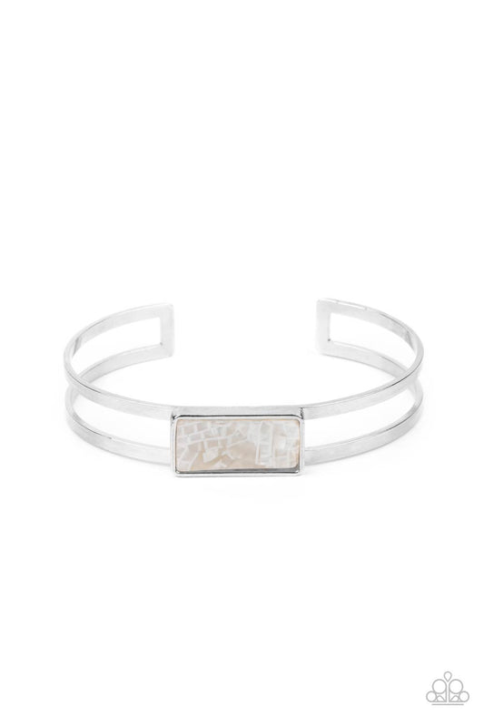 Paparazzi Bracelets - Remarkably Cute and Resolute - White