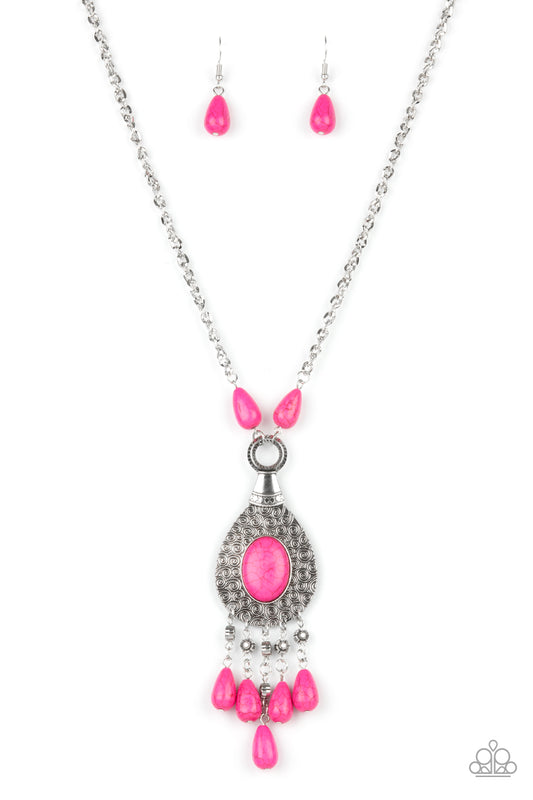 Paparazzi Necklaces - Cowgirl Couture - Pink