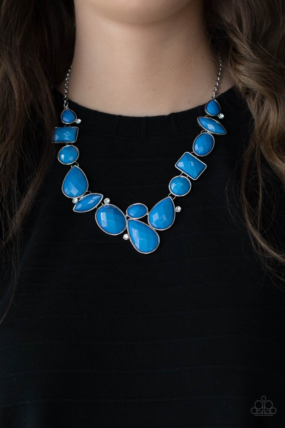 Paparazzi Necklaces - Mystical Mirage - Blue