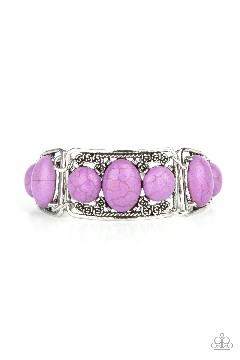 Paparazzi Bracelets - Southern Splendor - Purple