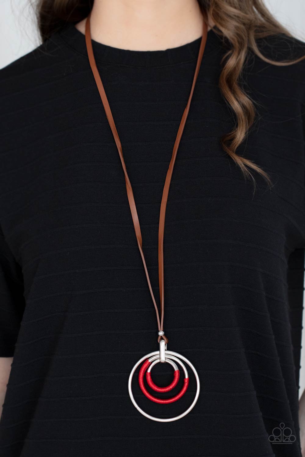 Paparazzi Necklaces - Hypnotic Happenings - Red