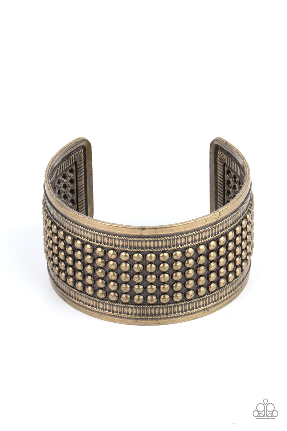 Paparazzi Bracelets - Bronco Bust - Brass Cuff