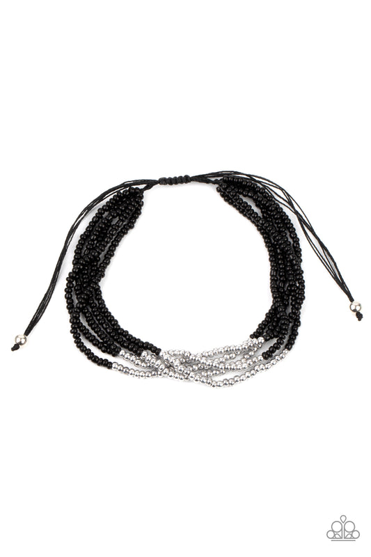 Paparazzi Bracelets - Bead Bold - Black