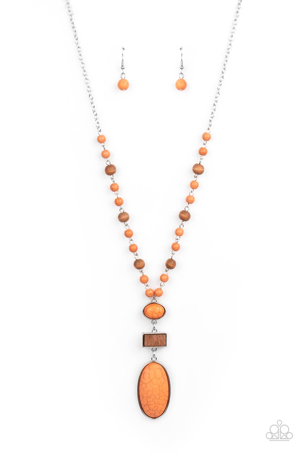 Paparazzi Necklaces - Naturally Essential - Orange