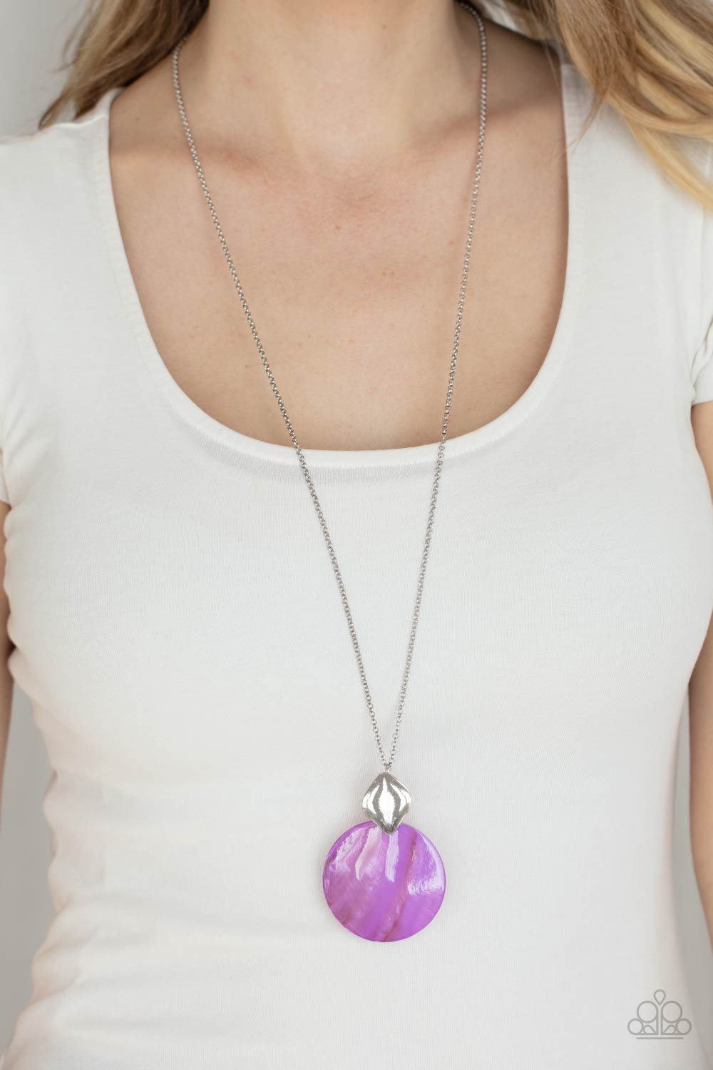 Paparazzi Necklaces - Tidal Tease - Purple