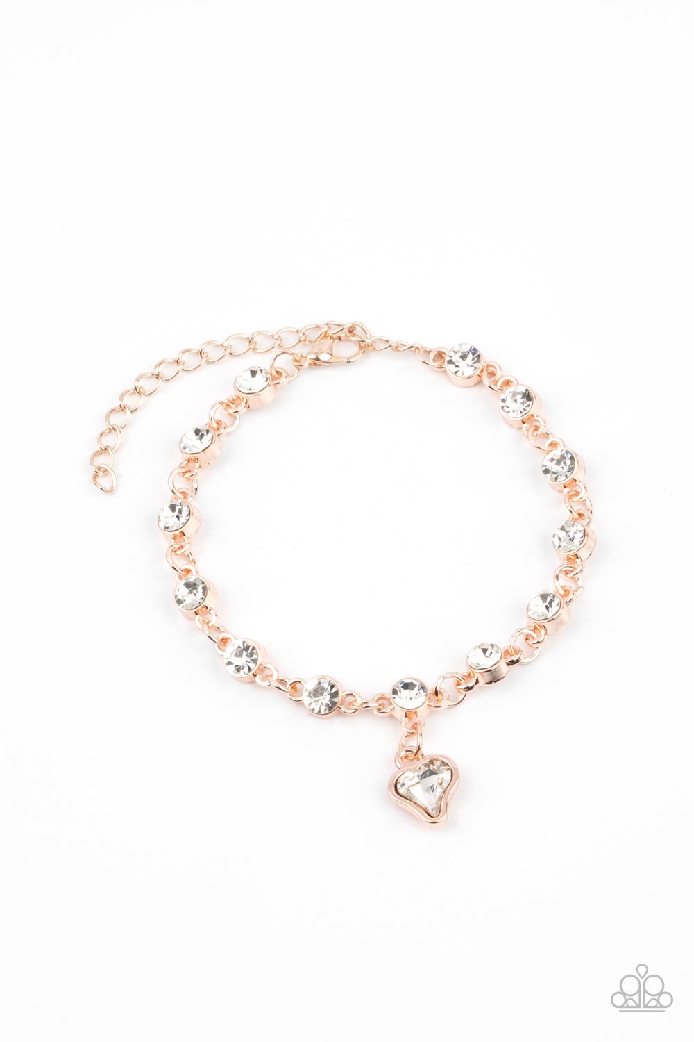 Paparazzi Bracelets - Sweet Sixteen - Rose Gold