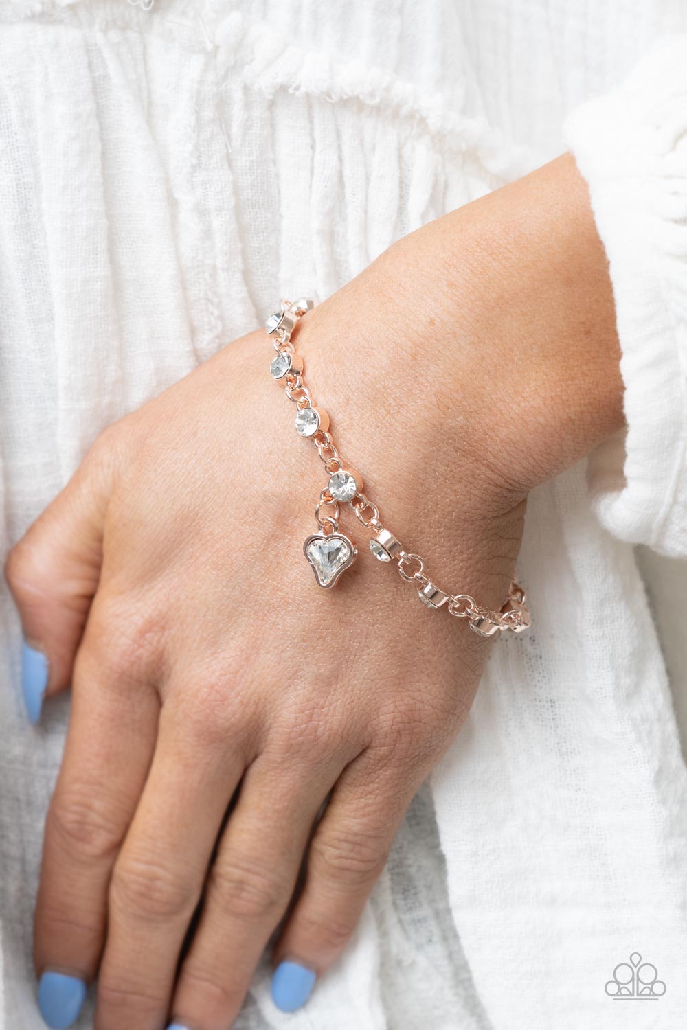 Paparazzi Bracelets - Sweet Sixteen - Rose Gold
