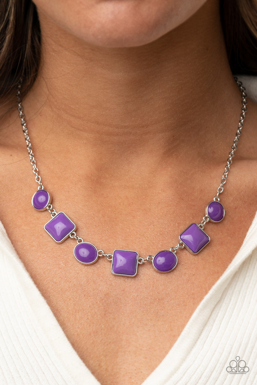 Paparazzi Necklaces - Trend Worthy - Purple