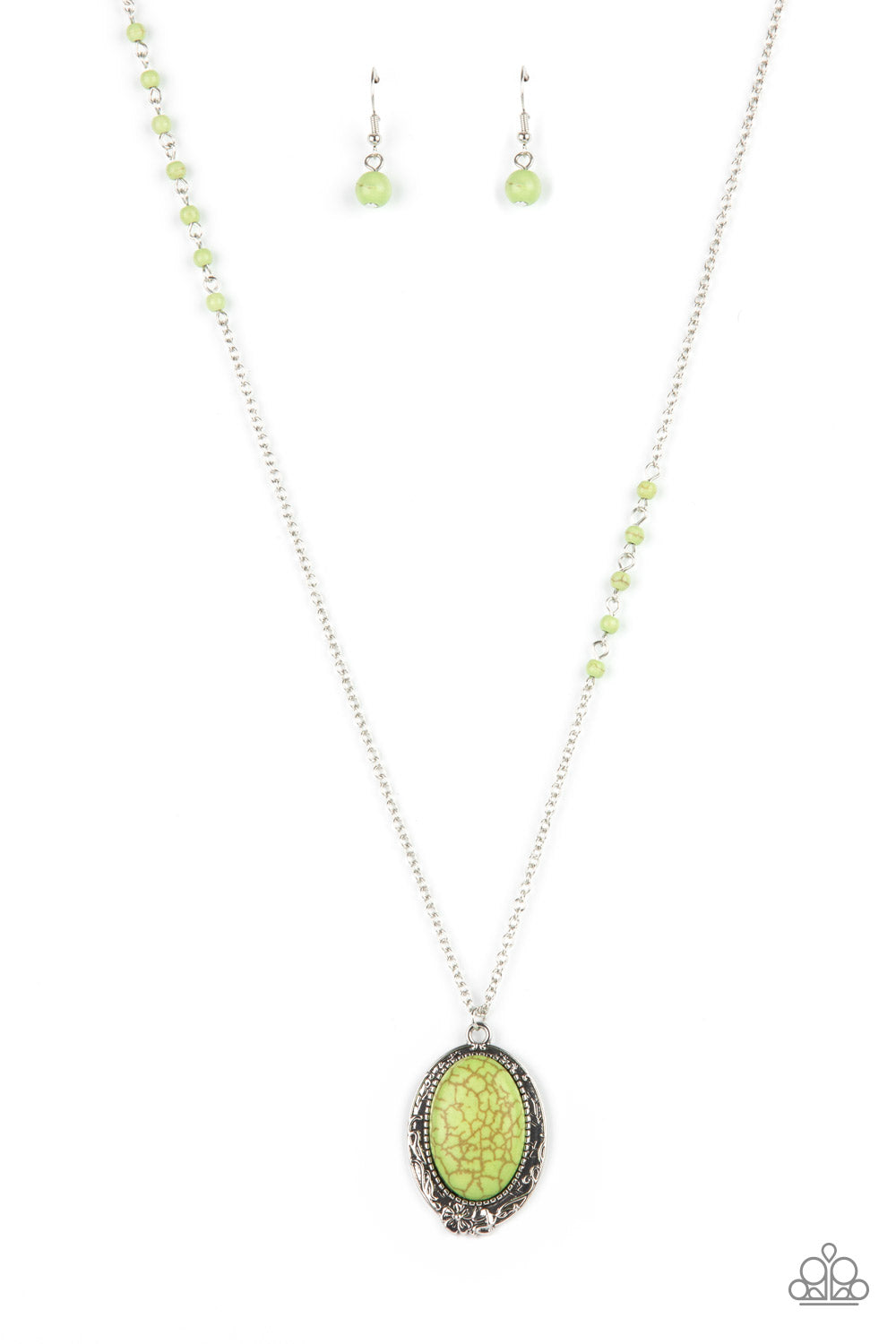 Paparazzi Necklaces - Plateau Paradise - Green