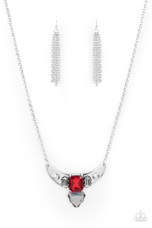 Paparazzi Necklaces - You the Talisman! - Red
