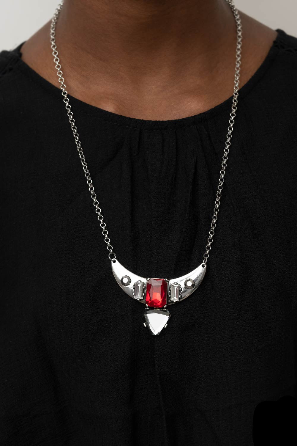 Paparazzi Necklaces - You the Talisman! - Red