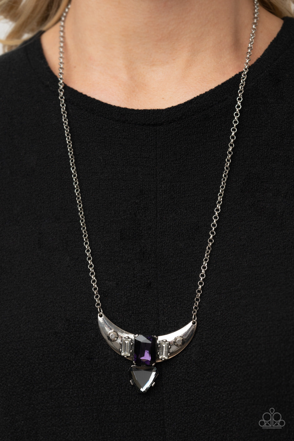 Paparazzi Necklaces - You the Talisman! - Purple