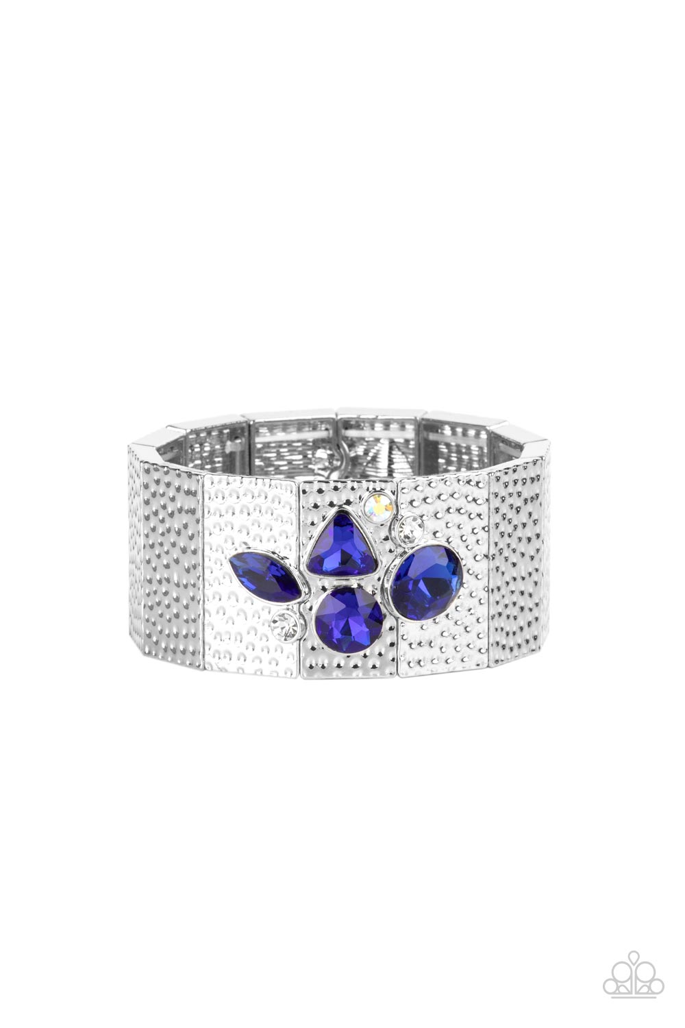 Paparazzi Bracelets - Flickering Fortune - Blue