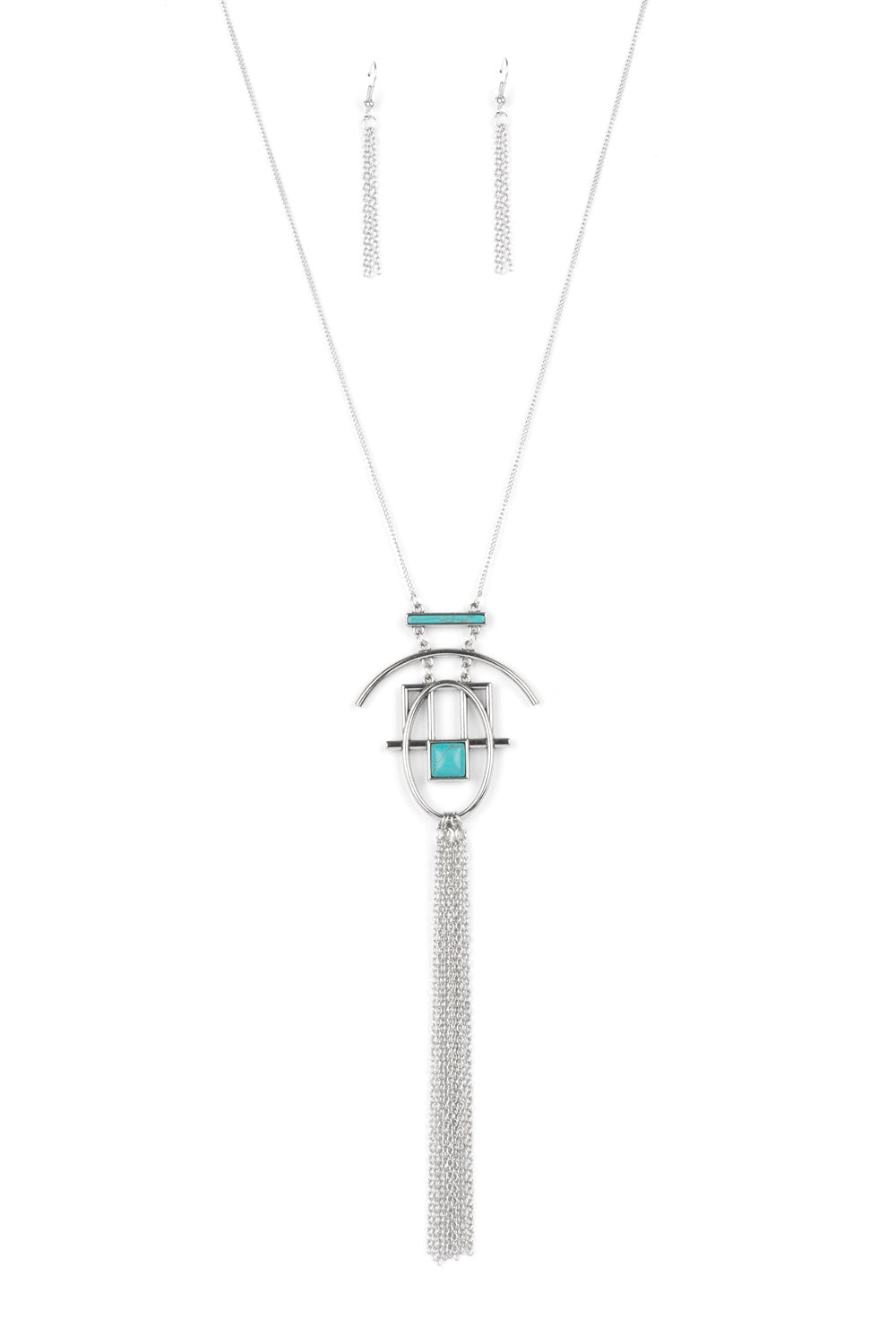 Paparazzi Necklaces - Eco Echoes - Blue