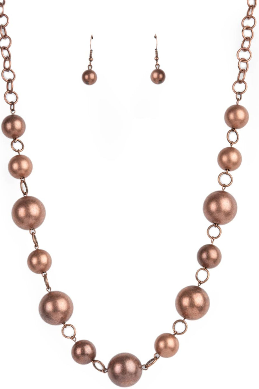 Paparazzi Necklaces - Commanding Composure - Copper