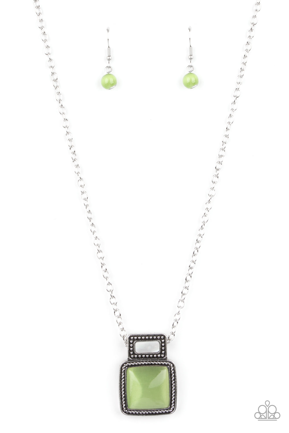 Paparazzi Necklaces - Ethereally Elemental - Green