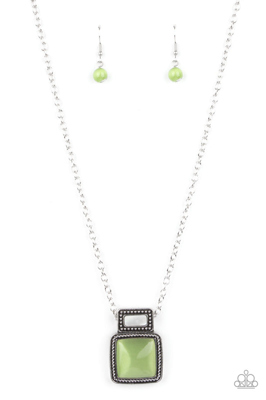 Paparazzi Necklaces - Ethereally Elemental - Green