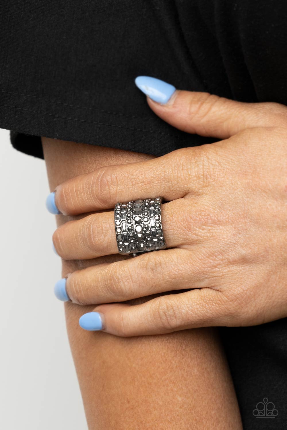 Paparazzi Rings - Target Locked - Black