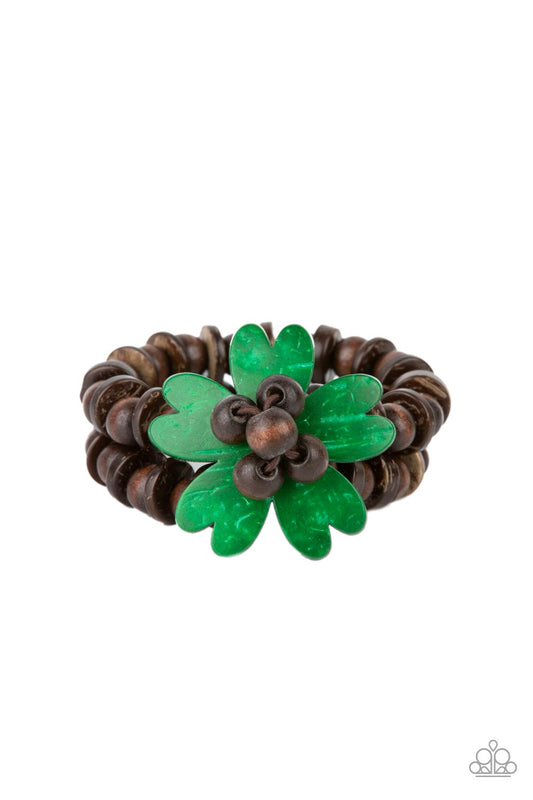 Paparazzi Bracelets - Tropical Flavor - Green