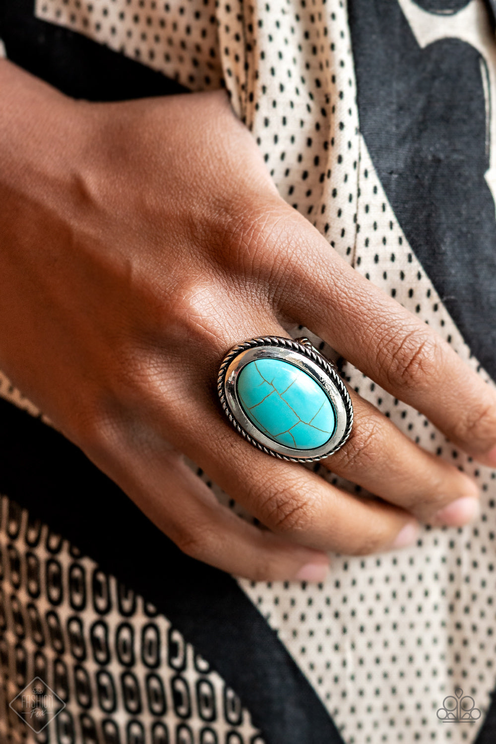 Paparazzi Rings - Canyon Sanctuary - Blue - Fashion Fix