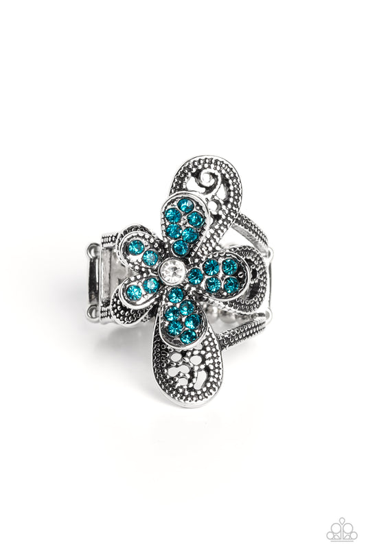 Paparazzi Rings - Garden Escapade - Blue