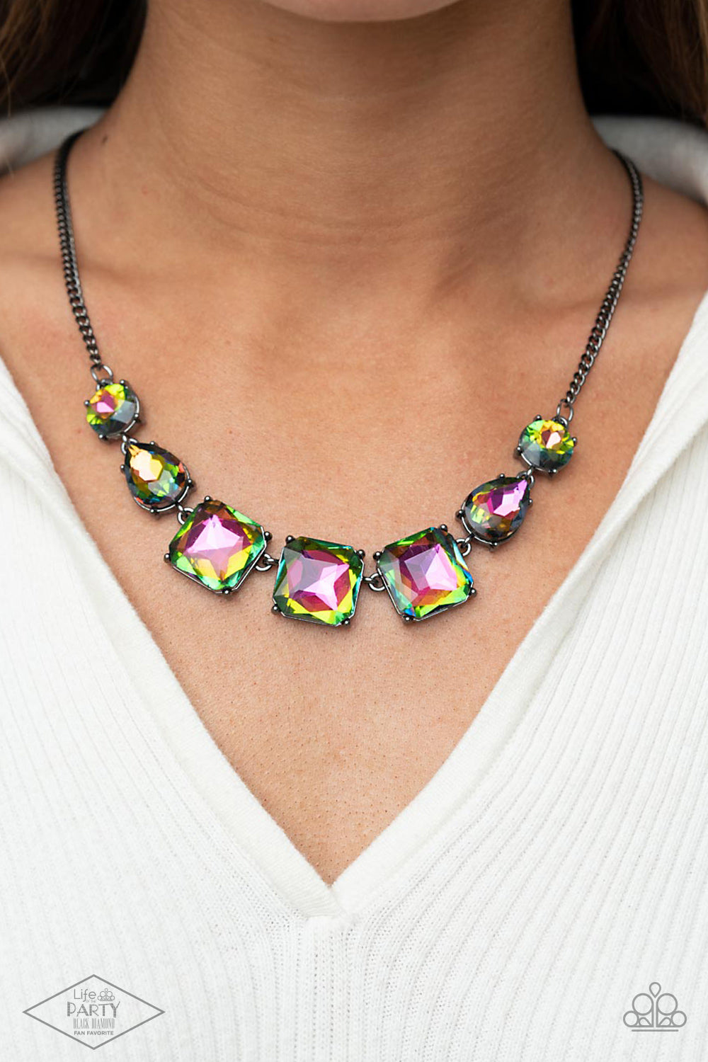 Paparazzi Necklaces - Unfiltered Confidence - Multi