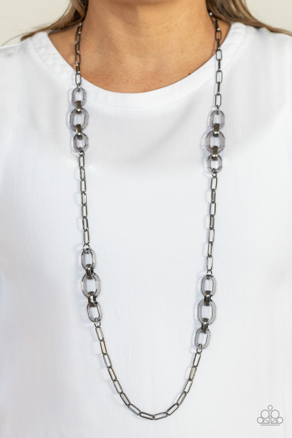 Paparazzi Necklaces - Have I Made Myself Clear? - Black