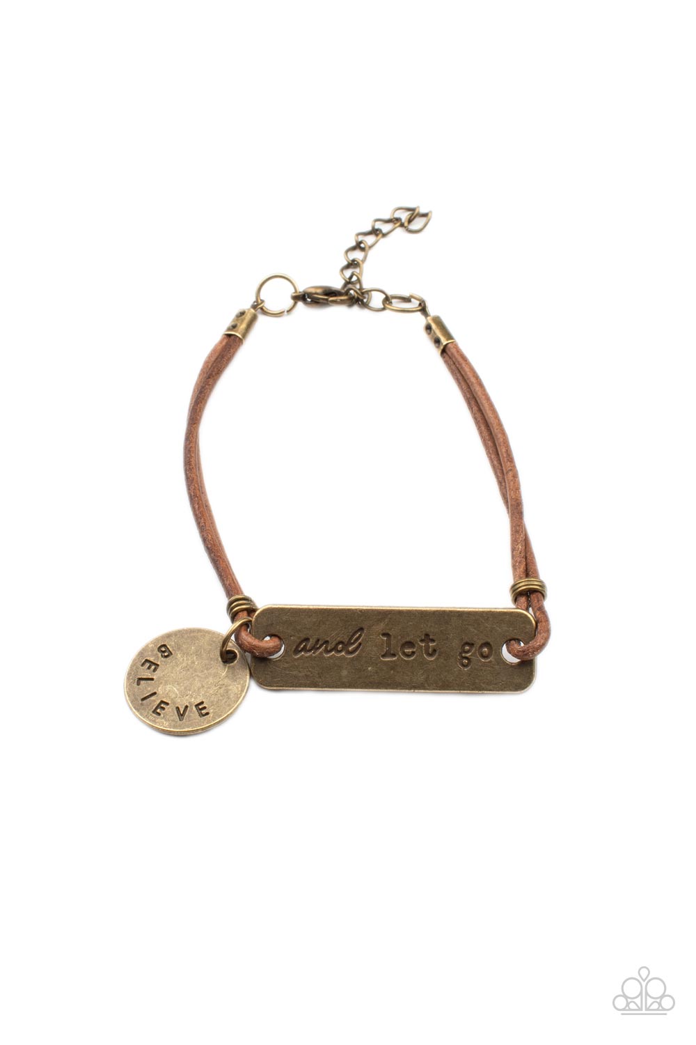 Paparazzi Bracelets - Believe and Let Go - Brass