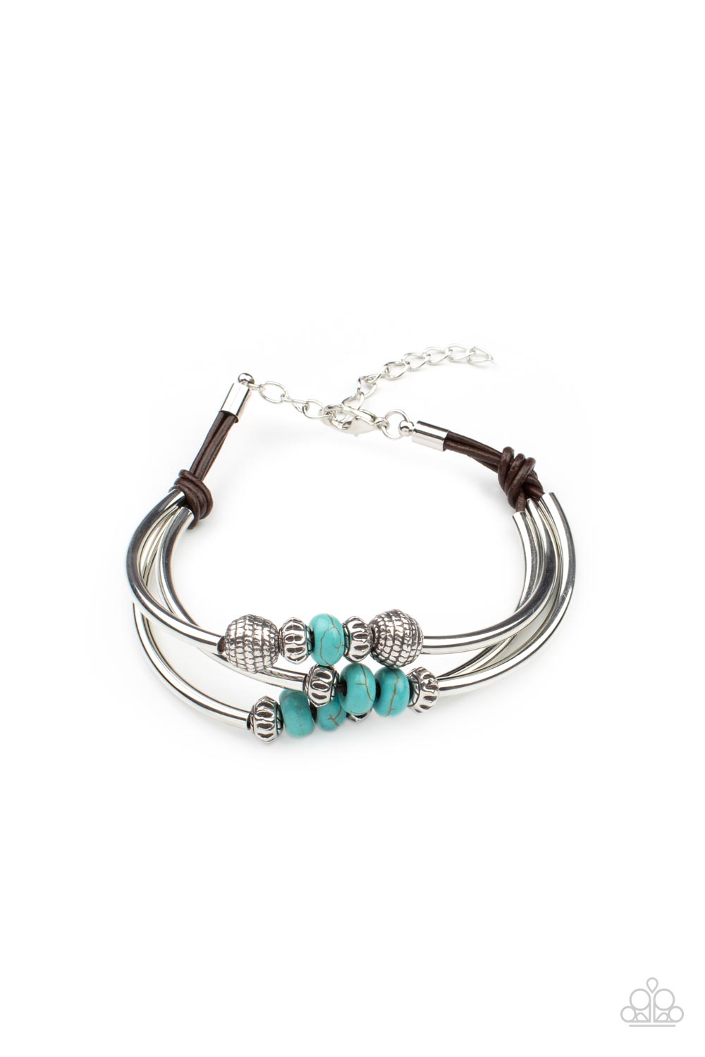Paparazzi Bracelets - Road Trip Rebel - Blue