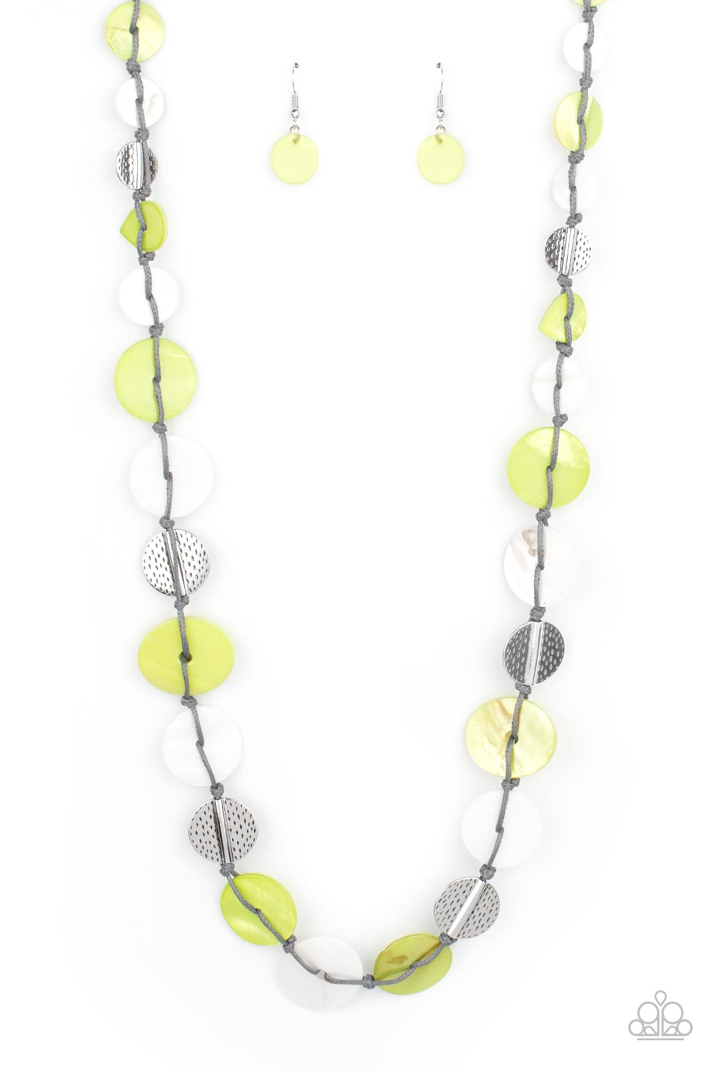 Paparazzi Necklaces - Seashore Spa - Green