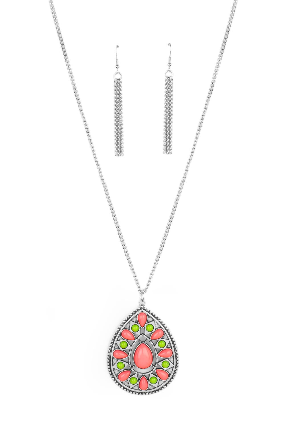 Paparazzi Necklaces - Retro Prairies - Multi