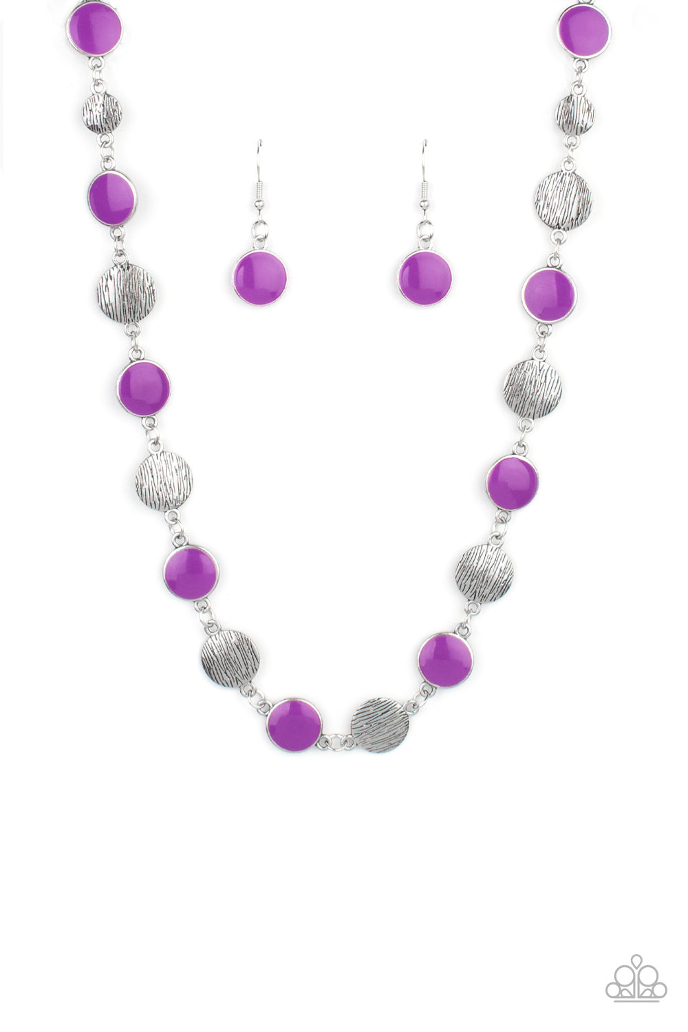 Paparazzi Necklaces - Harmonizing Hotspot - Purple