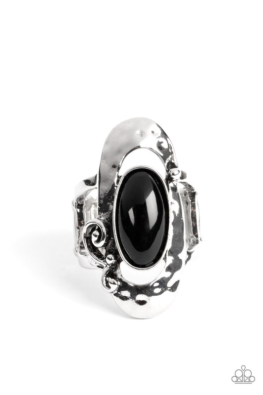 Paparazzi Rings - Garden Oasis - Black